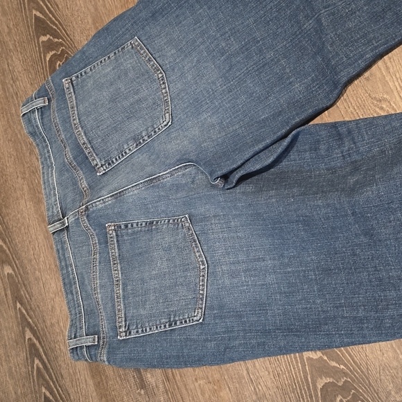 Eileen Fisher Crop Ankle Denim Blue Jean Sz 12 - Picture 15 of 15
